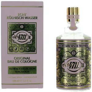 4711 Unisex Eau De Cologne Spray - Floral Collection Magnolia Elegant Scent, 3.4 oz