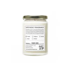 Apotheke Fragrance Glass Jar Candle "Tears Rain"