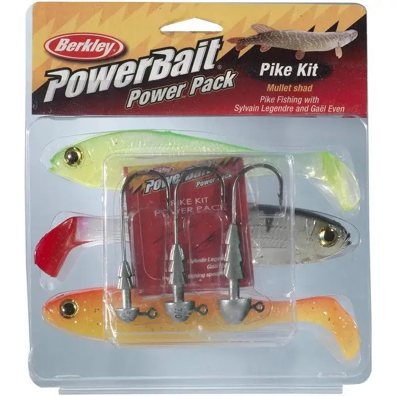 Berkley Power Bait Real Pro 3Pce Power Pack - Pike