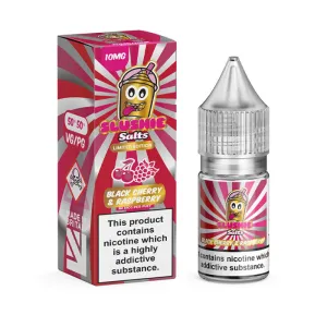Black Cherry & Raspberry Nic Salt E-Liquid by Slushie Salts