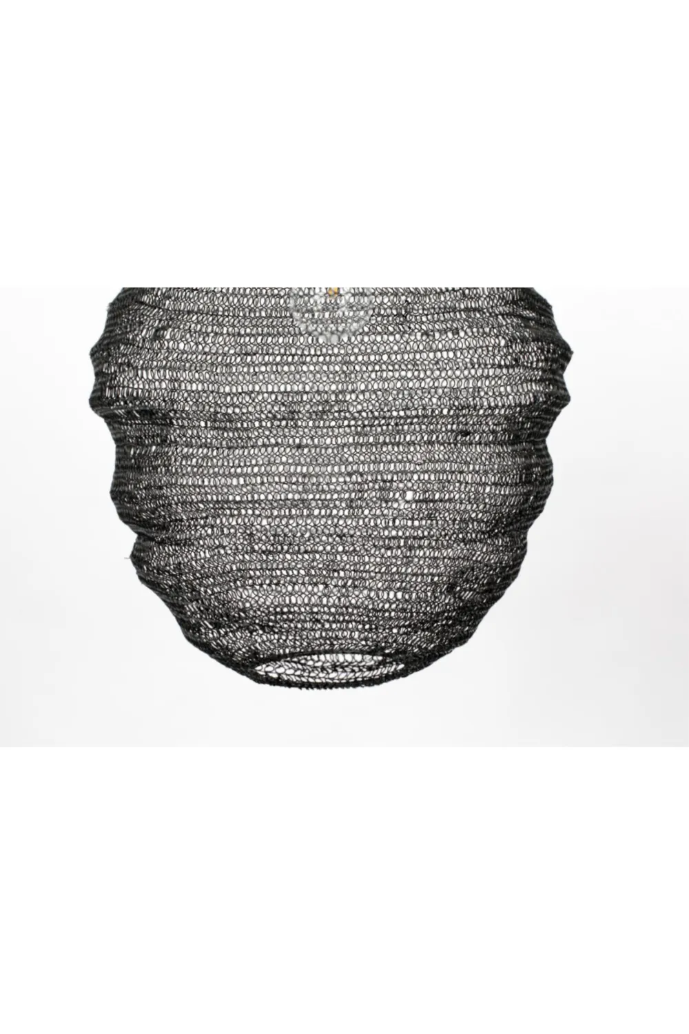 Black Iron Mesh Pendant Lamp M | DF Lena