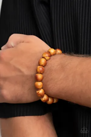 Bracelets Totally Timber Mill - Brown B2202