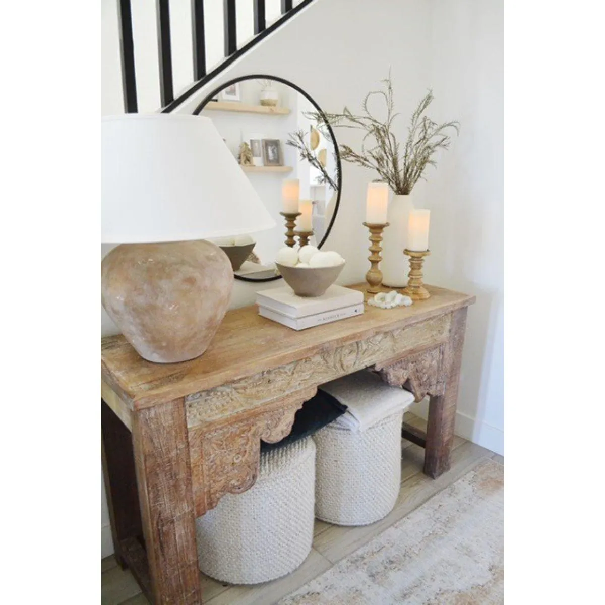 Calabria Table Lamp Sienna Finish