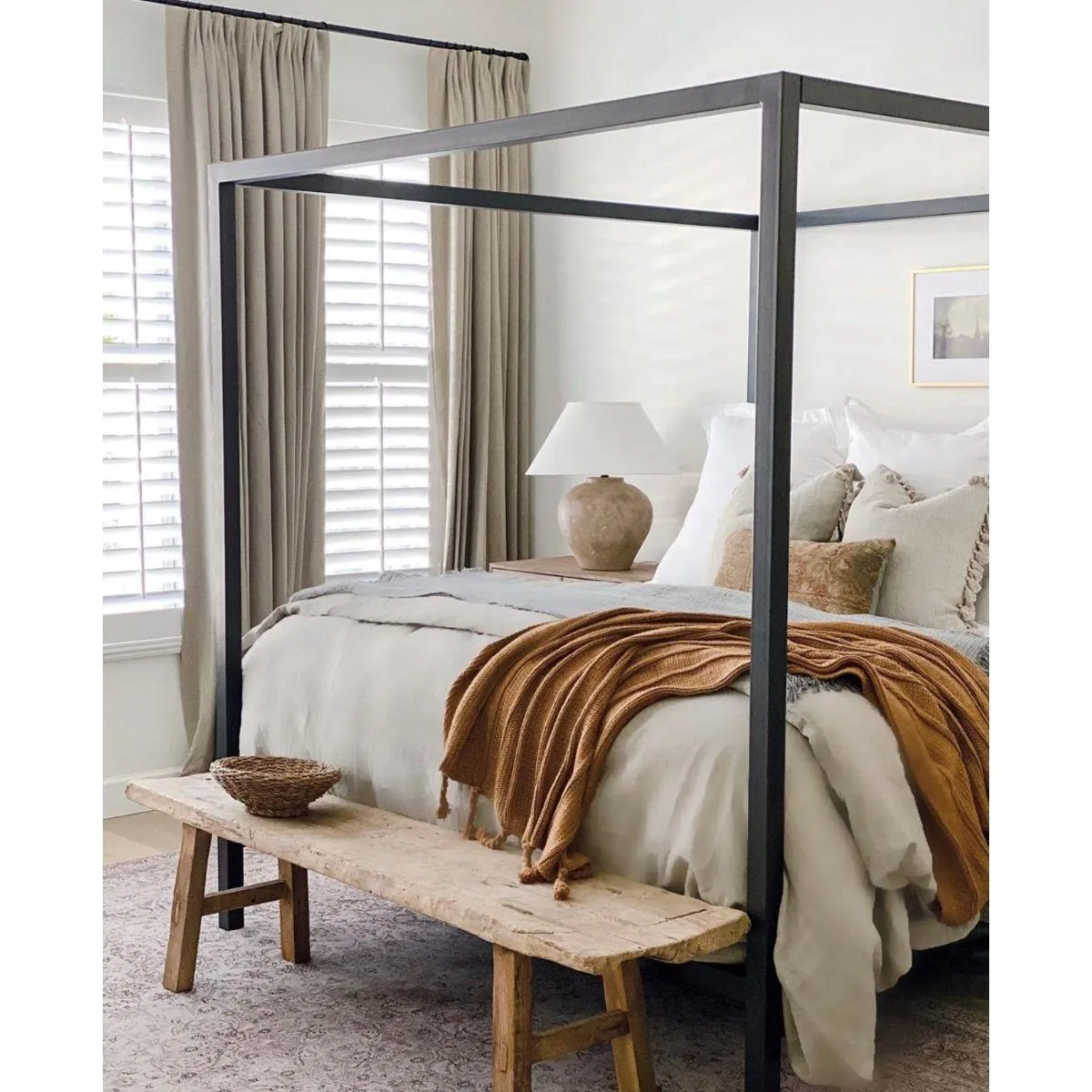 Calabria Table Lamp Sienna Finish
