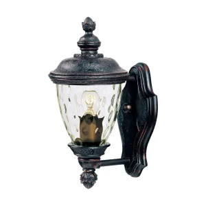 Carriage House VX 12 in. Outdoor Wall Light Bronze Finish