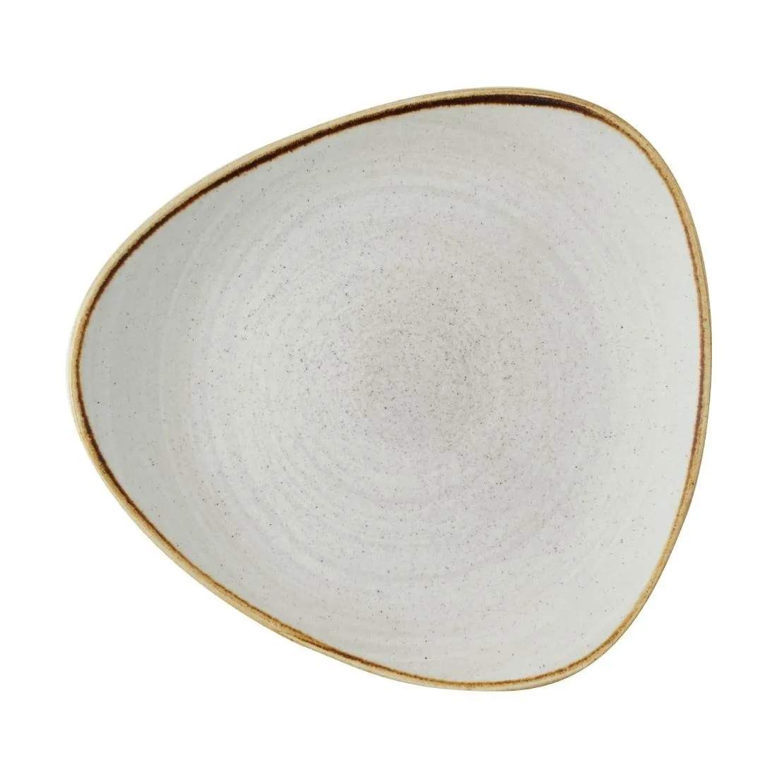 CX655 Churchill Stonecast Raw Lotus Plates Grey 228mm (Pack of 12)