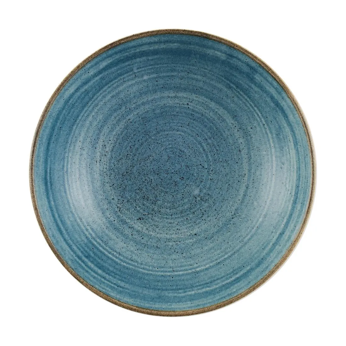 CX660 Churchill Stonecast Raw Coupe Bowls Teal 184mm (Pack of 12)
