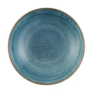 CX660 Churchill Stonecast Raw Coupe Bowls Teal 184mm (Pack of 12)