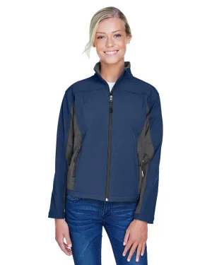 Devon & Jones Ladies' Soft Shell Colorblock Jacket