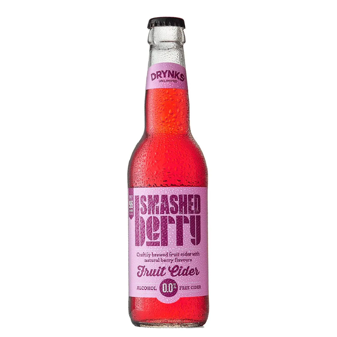 Drynks Smashed 330ml Non-Alcoholic Berry Cider