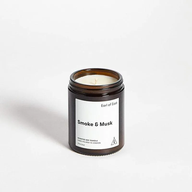 Earl of East Smoke & Musk Soy Wax Candle - 170ml