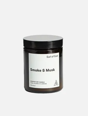 Earl of East Soy Wax Candle 170ml Smoke Musk