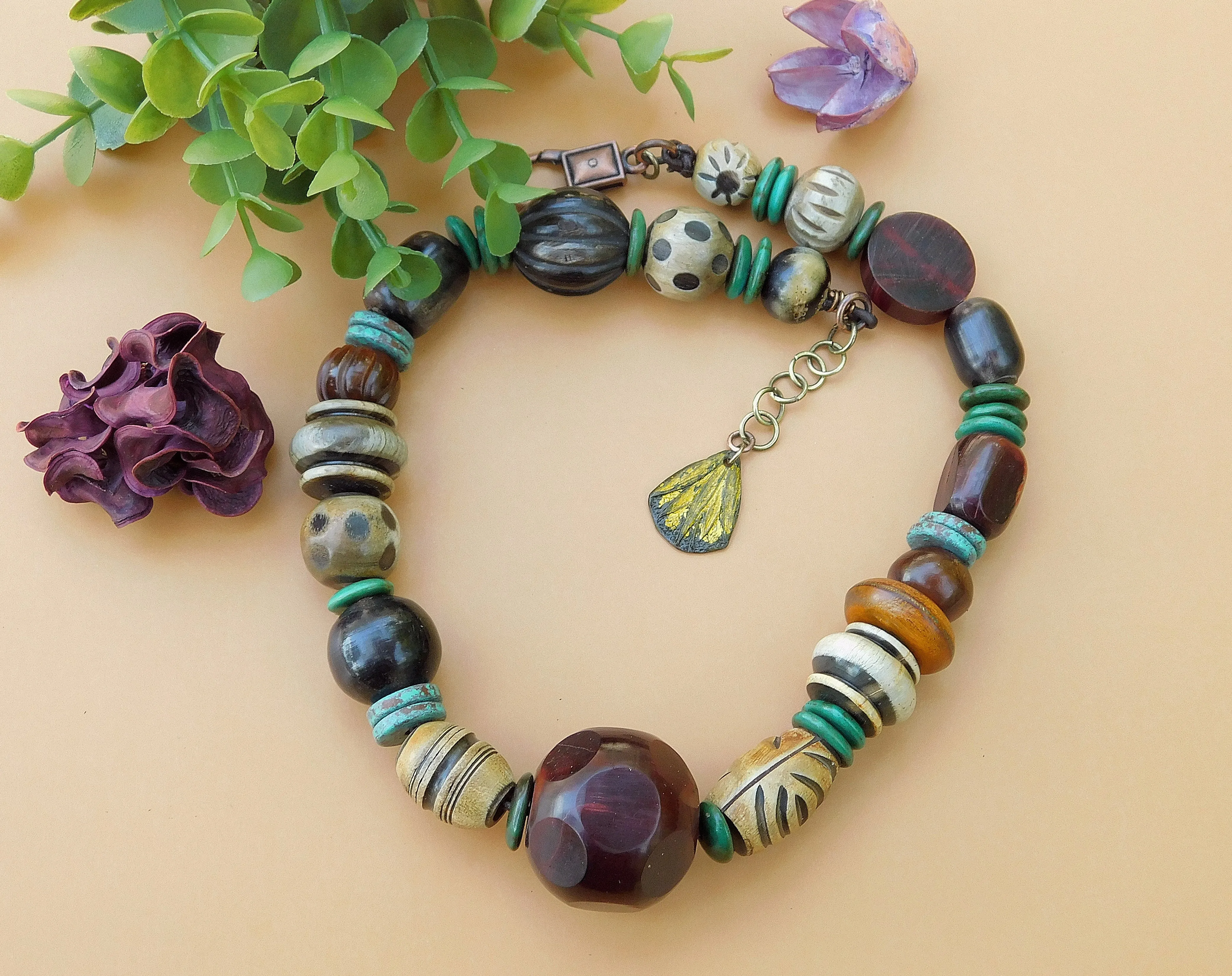 Earthtone Inspired Necklace