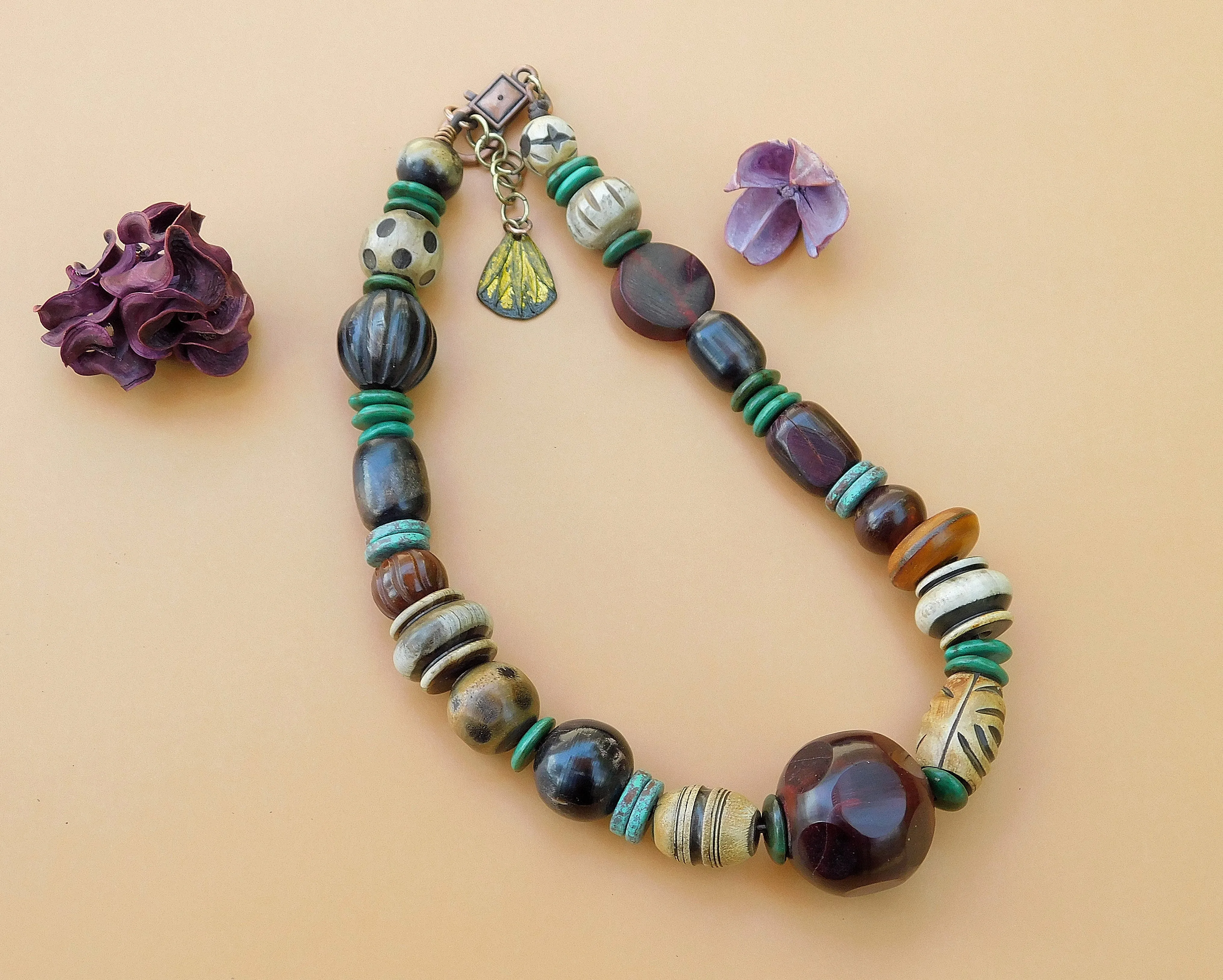 Earthtone Inspired Necklace