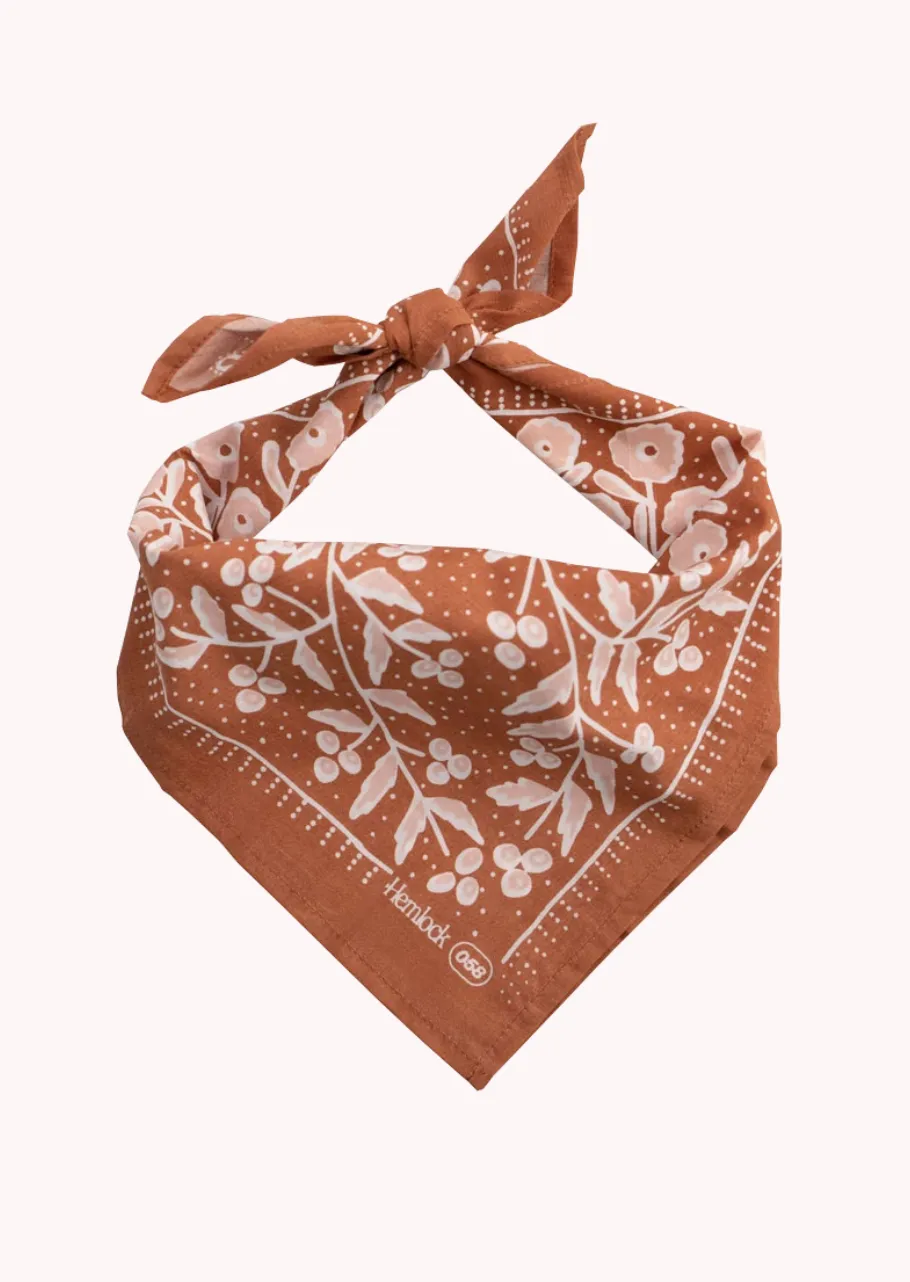 Feminine Soft Printed Bandana - FINAL SALE
