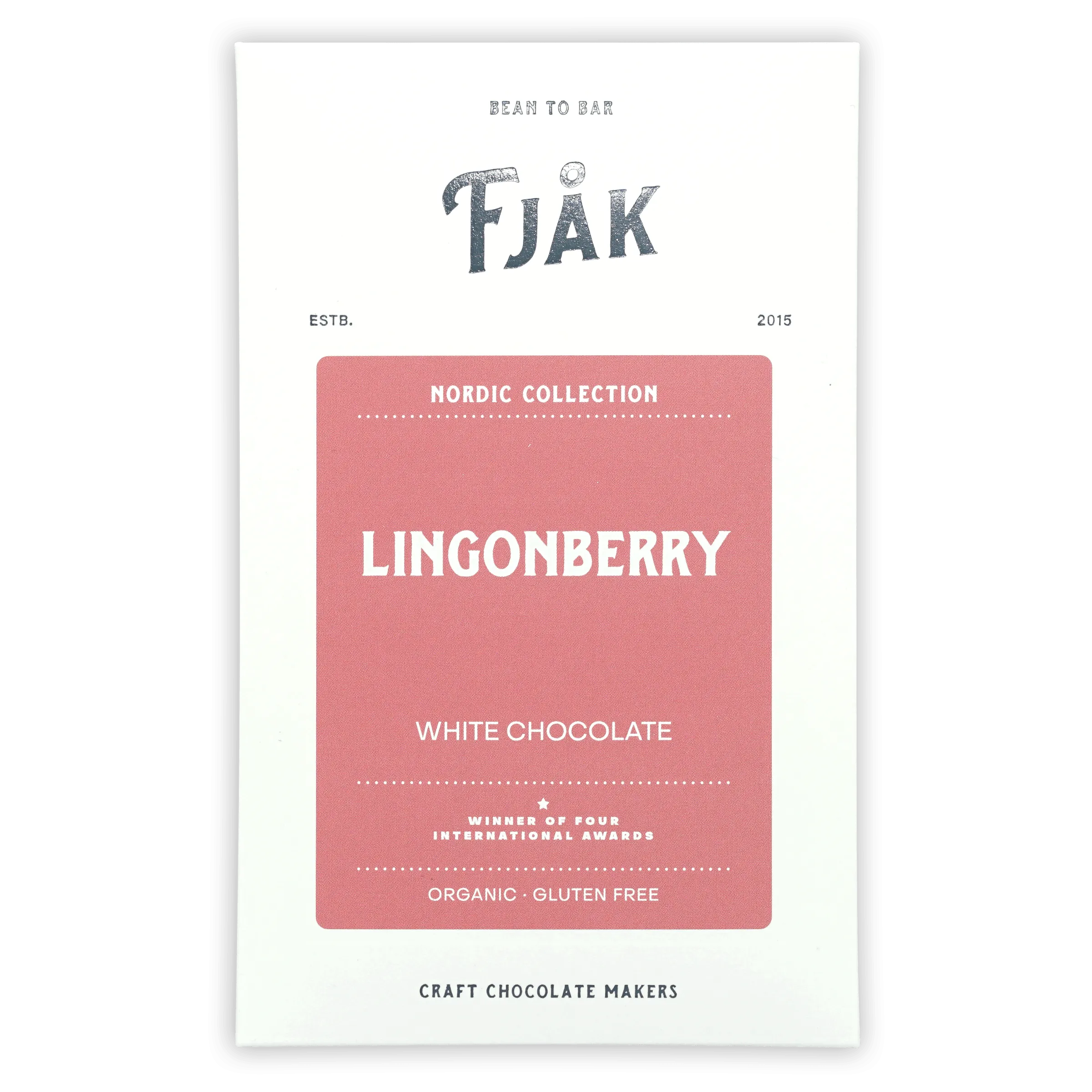 Fjåk Lingonberry White Chocolate (Nordic Collection)