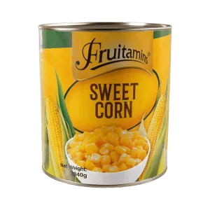 FRUITAMINS SWEET CORN TIN 3KG
