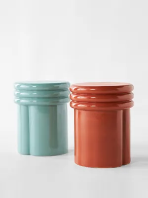 Georgie ceramic side table