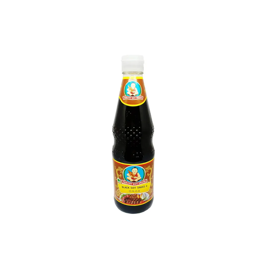 Healthy Boy Dark Black Soy Sauce 700ml – Rich, Flavorful Soy Sauce for Cooking