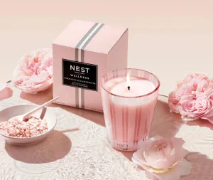 Himalayan Salt and Rosewater Candle