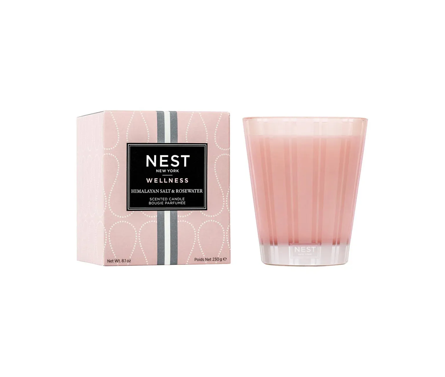Himalayan Salt and Rosewater Candle