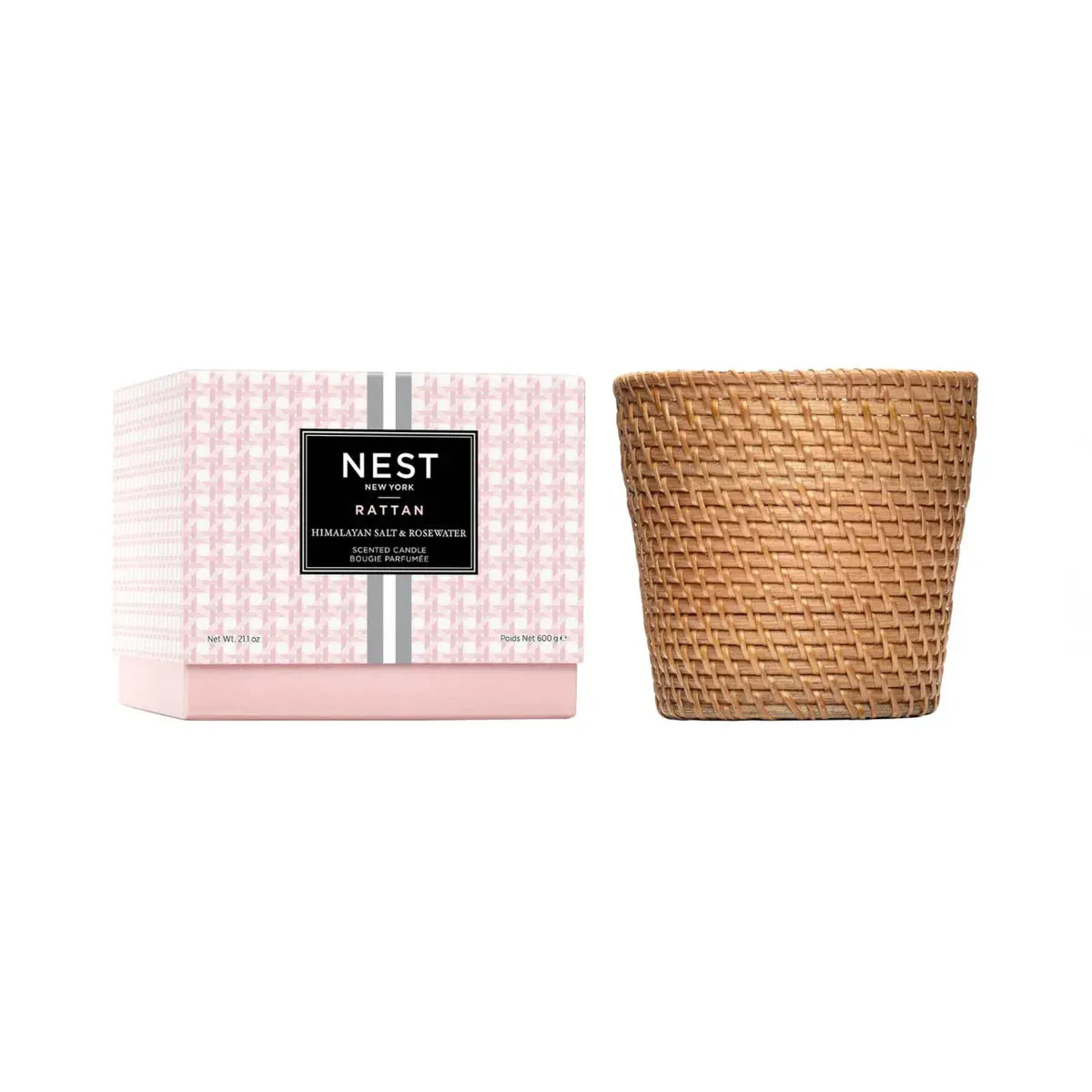 Himalayan Salt and Rosewater Candle