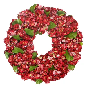 HYDRANGEA WREATH 24"