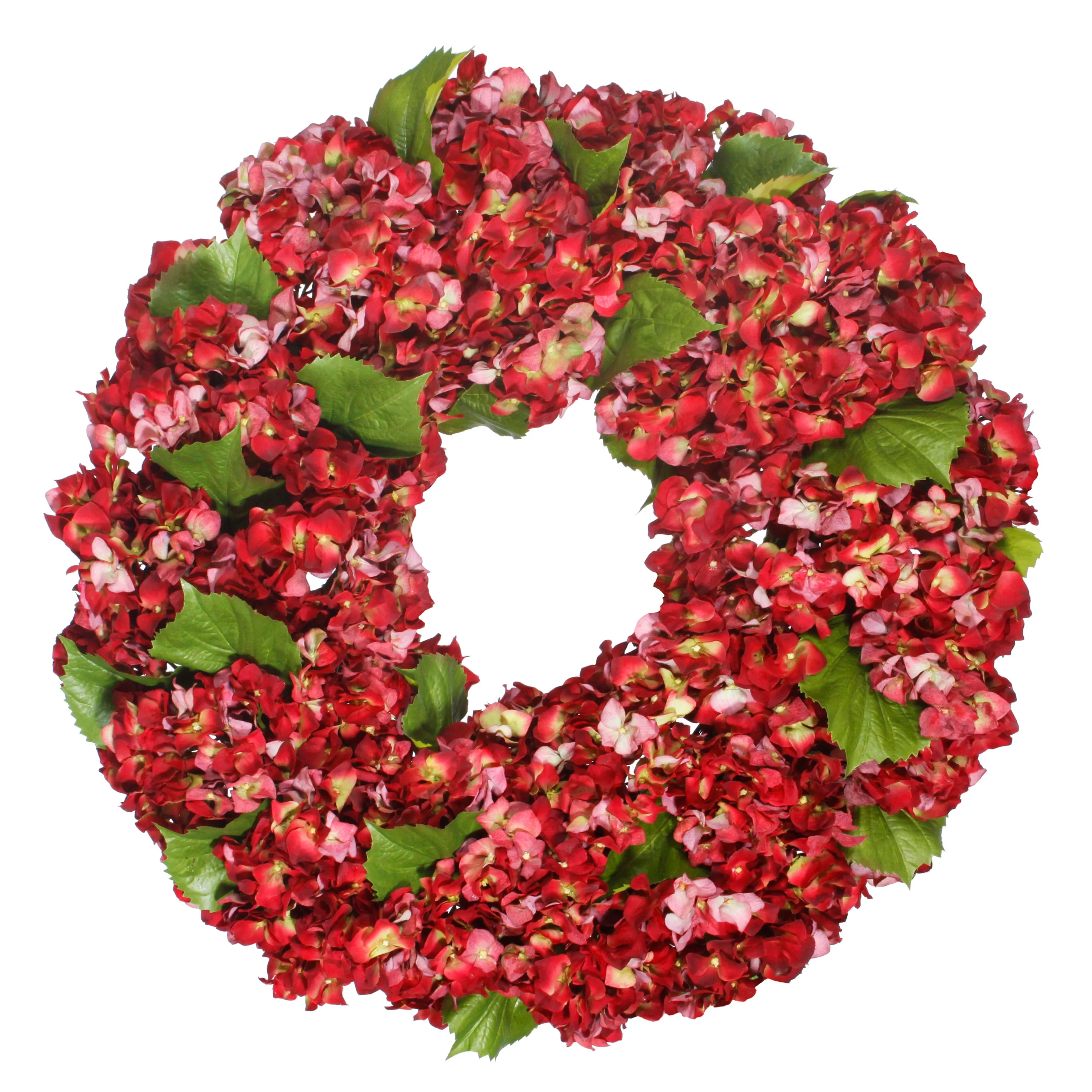 HYDRANGEA WREATH 24"