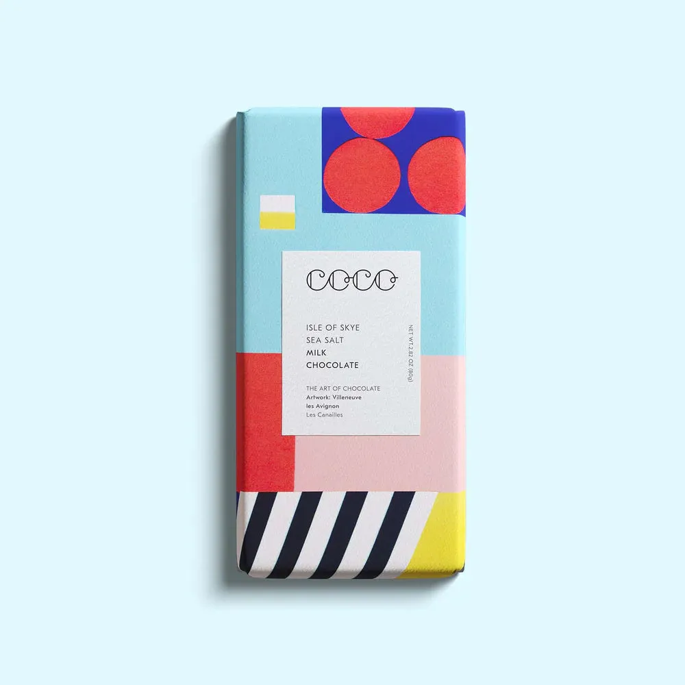 Isle of Skye Sea Salt Milk Chocolate