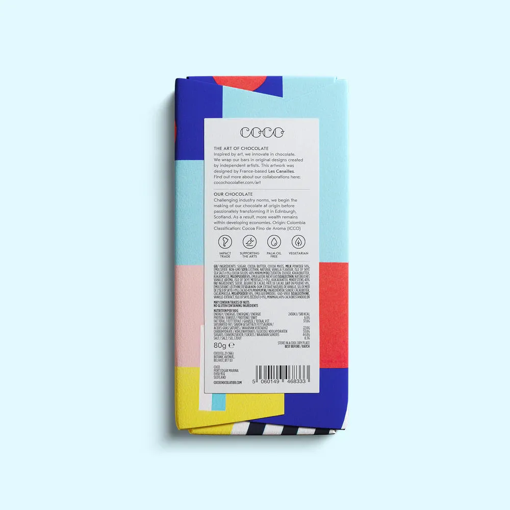 Isle of Skye Sea Salt Milk Chocolate