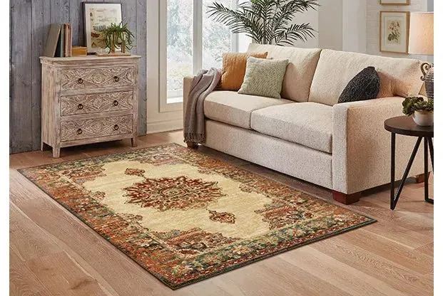 Juliette 8120W Gold/Orange Rug