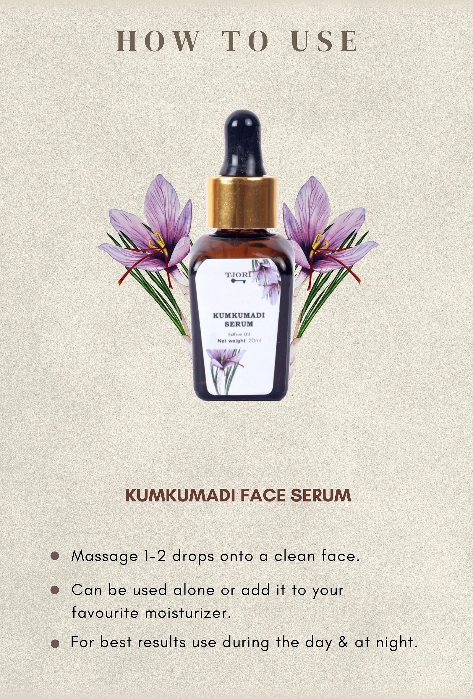 Kumkumadi Face Serum 20ml