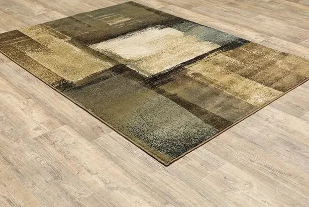 Laurel 6241A Brown/Blue Rug