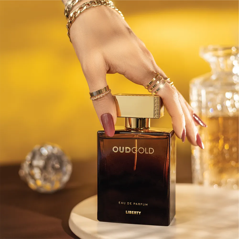 Liberty Luxury OudGold Perfume for Men (100ml/3.4Oz), Eau De Parfum (EDP), Long Lasting Smell.