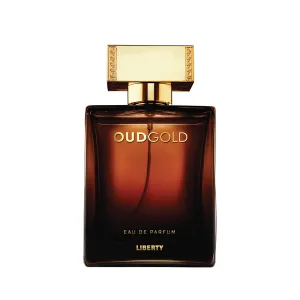 Liberty Luxury OudGold Perfume for Men (100ml/3.4Oz), Eau De Parfum (EDP), Long Lasting Smell.