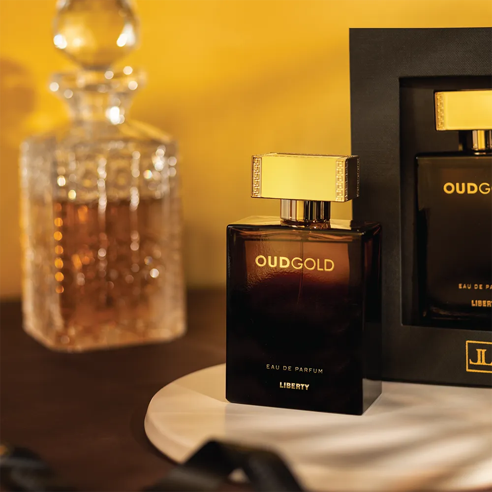 Liberty Luxury OudGold Perfume for Men (100ml/3.4Oz), Eau De Parfum (EDP), Long Lasting Smell.