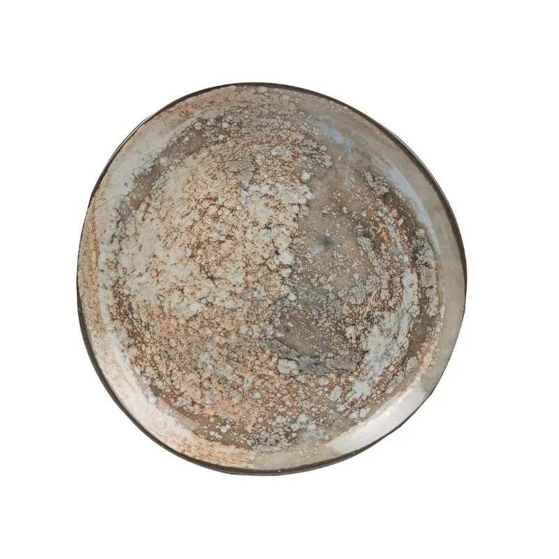 Light Moon Pebble Coupe Plate 20cm (Click & Collect)