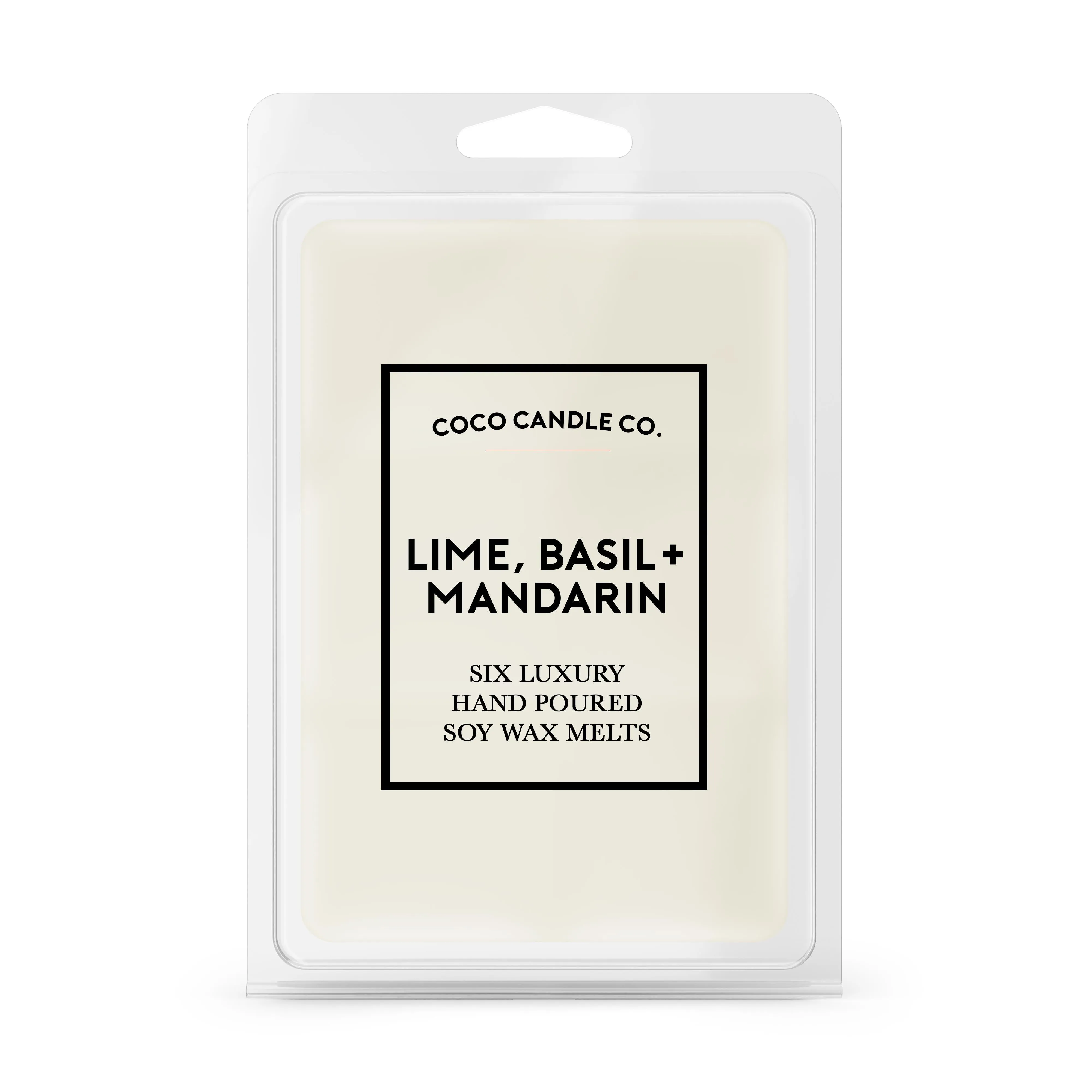 Lime, Basil & Mandarin Wax Melts