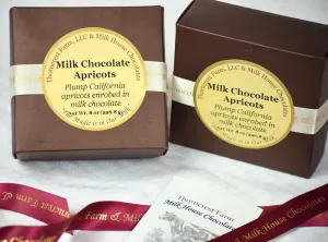 Milk Chocolate Enrobed Apricots