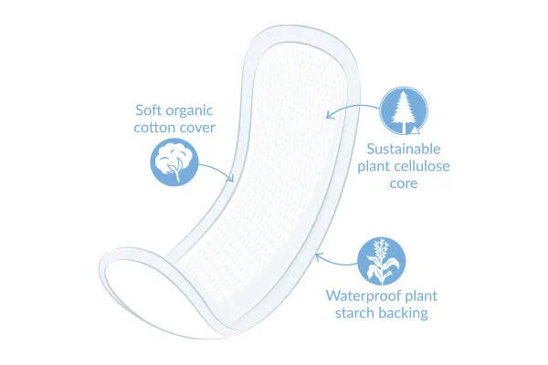Natracare Maternity Pads 10 Count