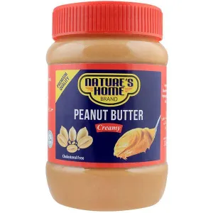 NATURE`S HOME PEANUT BUTTER CREAMY 510G
