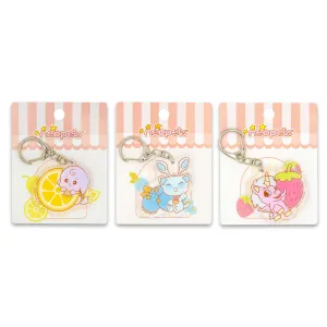 Neopets Baby Fruit Acrylic Keychains - Kacheek, Aisha, Uni