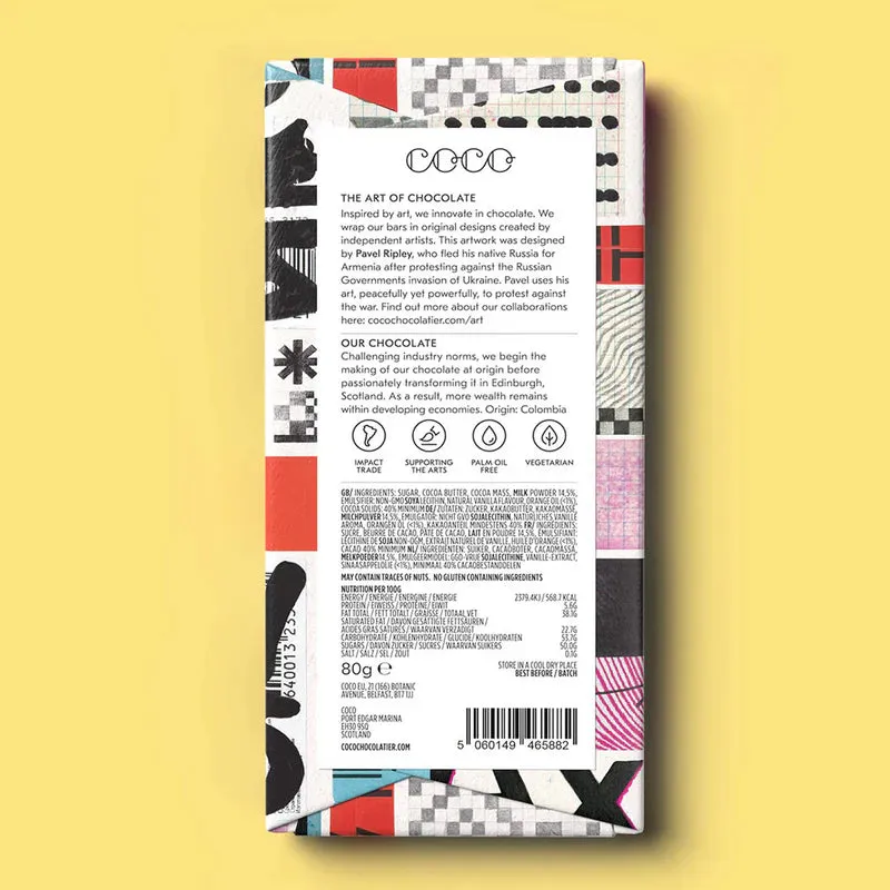 Orange Milk Chocolate
