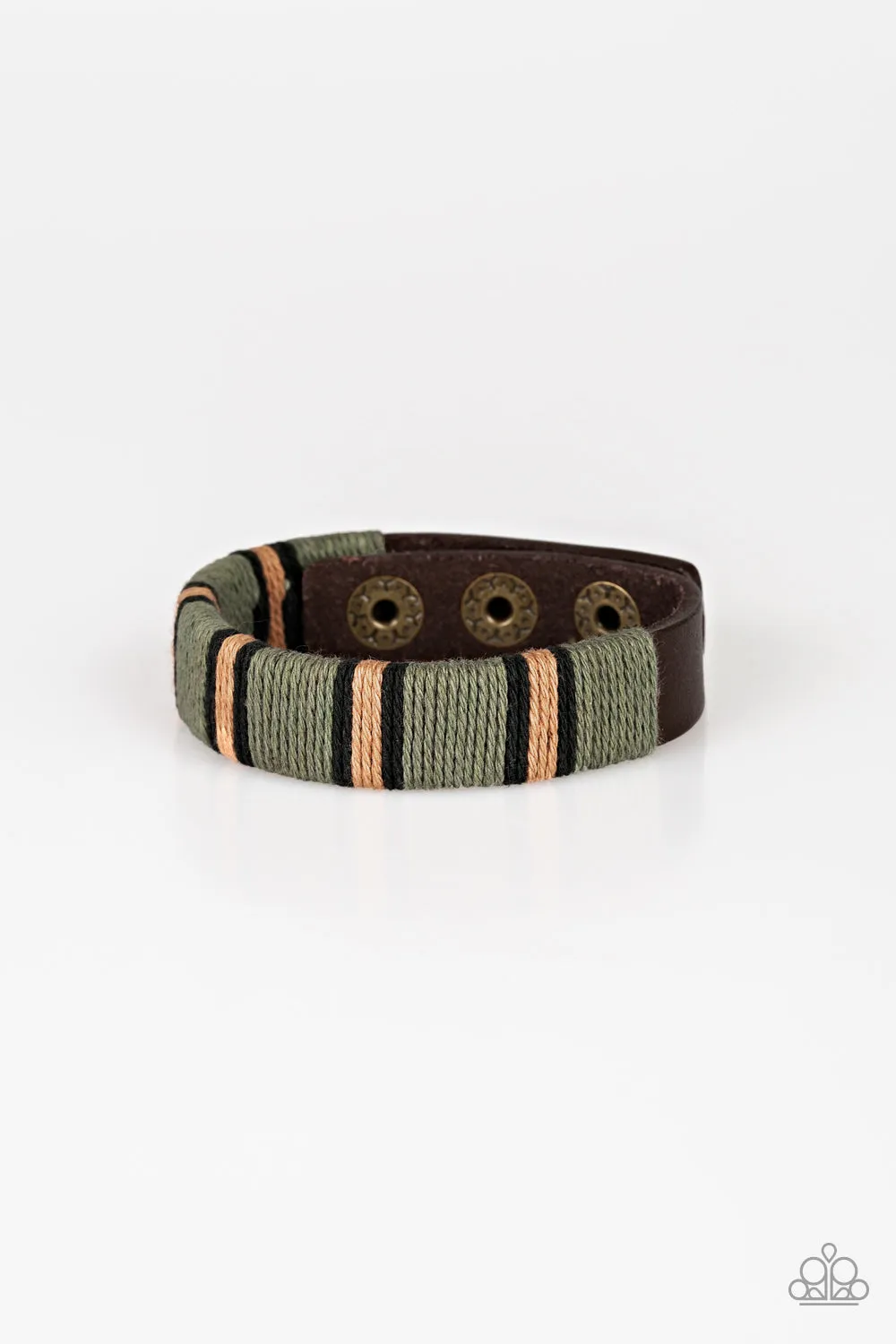 Paparazzi Future Forester Brown Bracelet