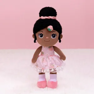 Personalized Deep Skin Tone Strawberry Doll