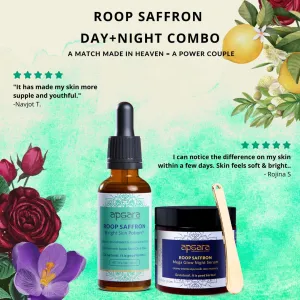 ROOP Saffron Day & Night Spotless Glow Duo (limited time 30% off)