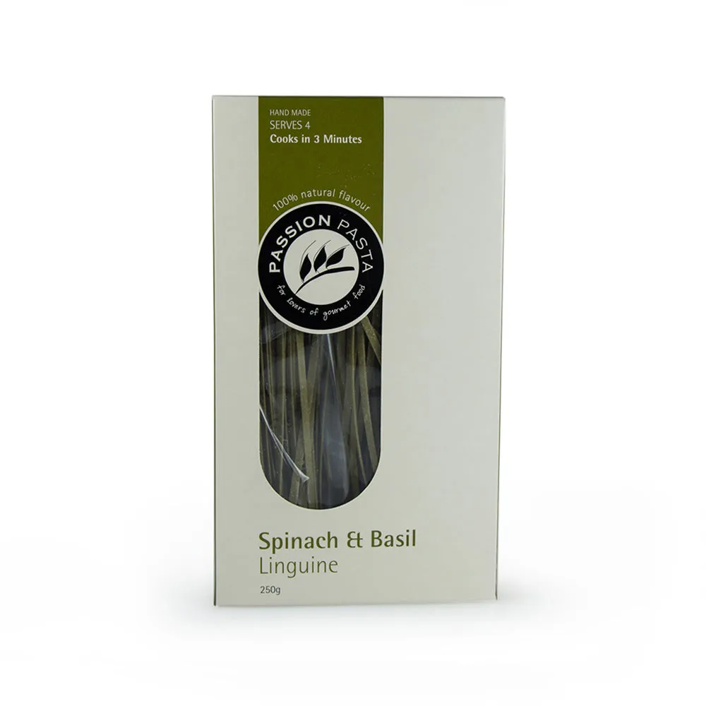 Spinach & Basil Linguine Passion Pasta