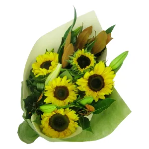 Sunflower & Lilies Bouquet