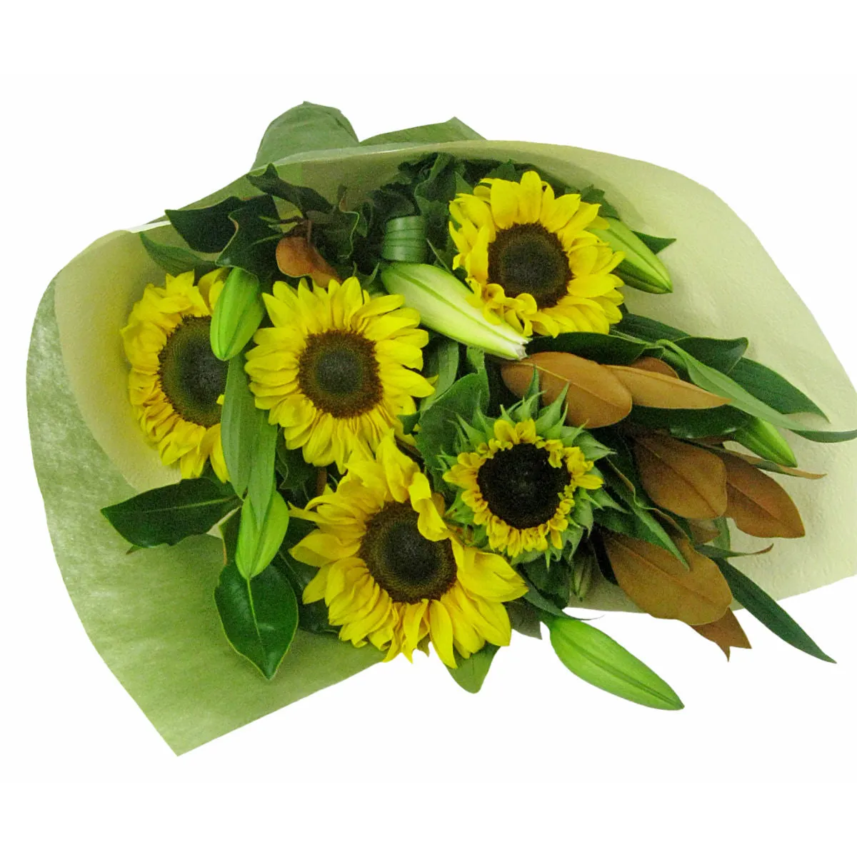 Sunflower & Lilies Bouquet