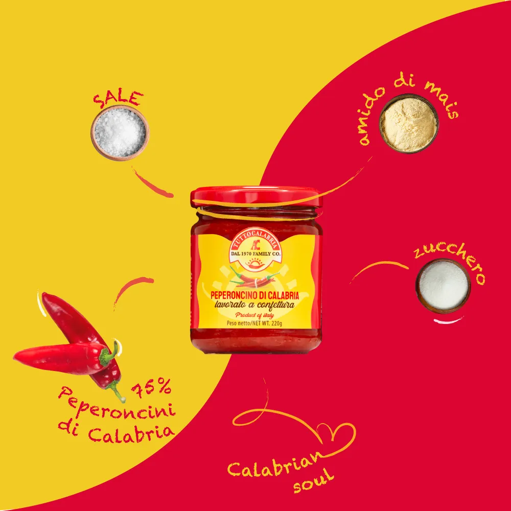 Tutto Calabria Hot Pepper Jelly 6.7oz